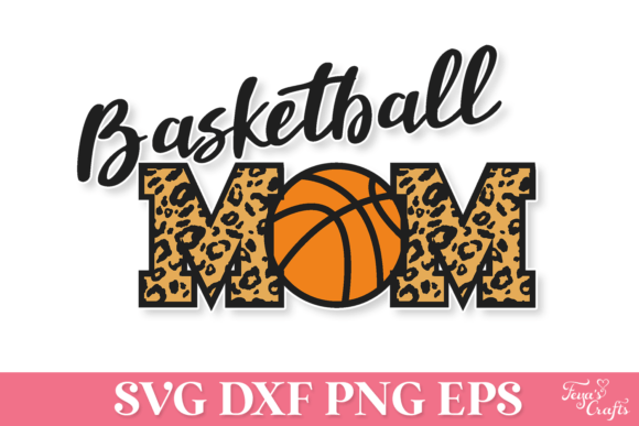 Basketball Mom Leopard Print SVG Review