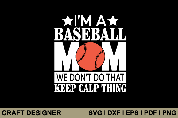I'm a Baseball Mom SVG: An Embroidery Review