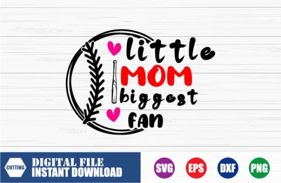 Little Mom Biggest Fan SVG: Embroidery Review
