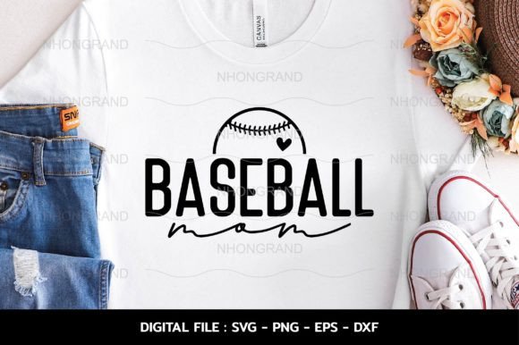 Minimal Baseball Mom Sport Heart Svg Review