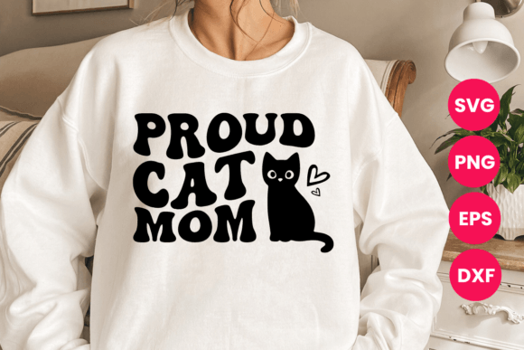 Proud Cat Mom Retro Groovy SVG: Embroidery Review